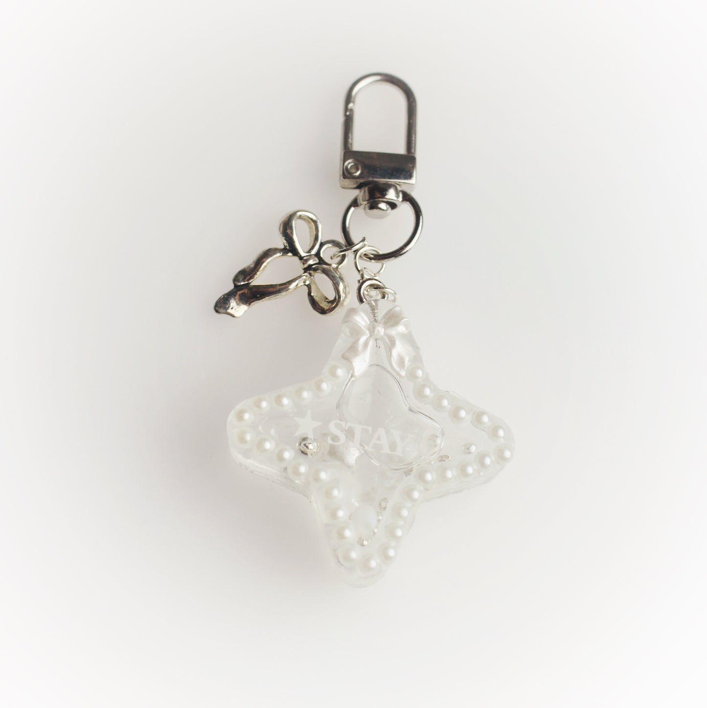“Stay” star keychain