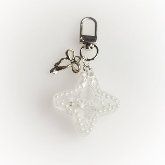 “Stay” star keychain