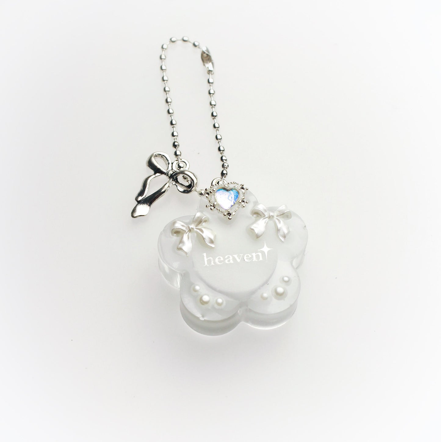 "Heaven" flower keychain