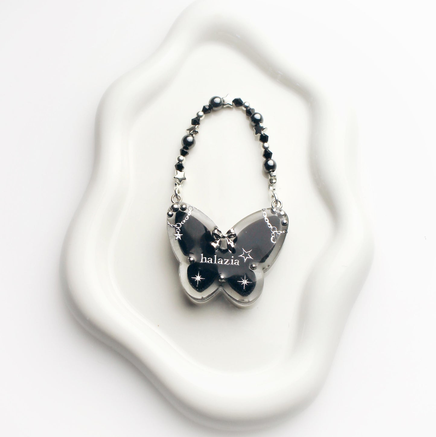 "Halazia" butterfly keychain