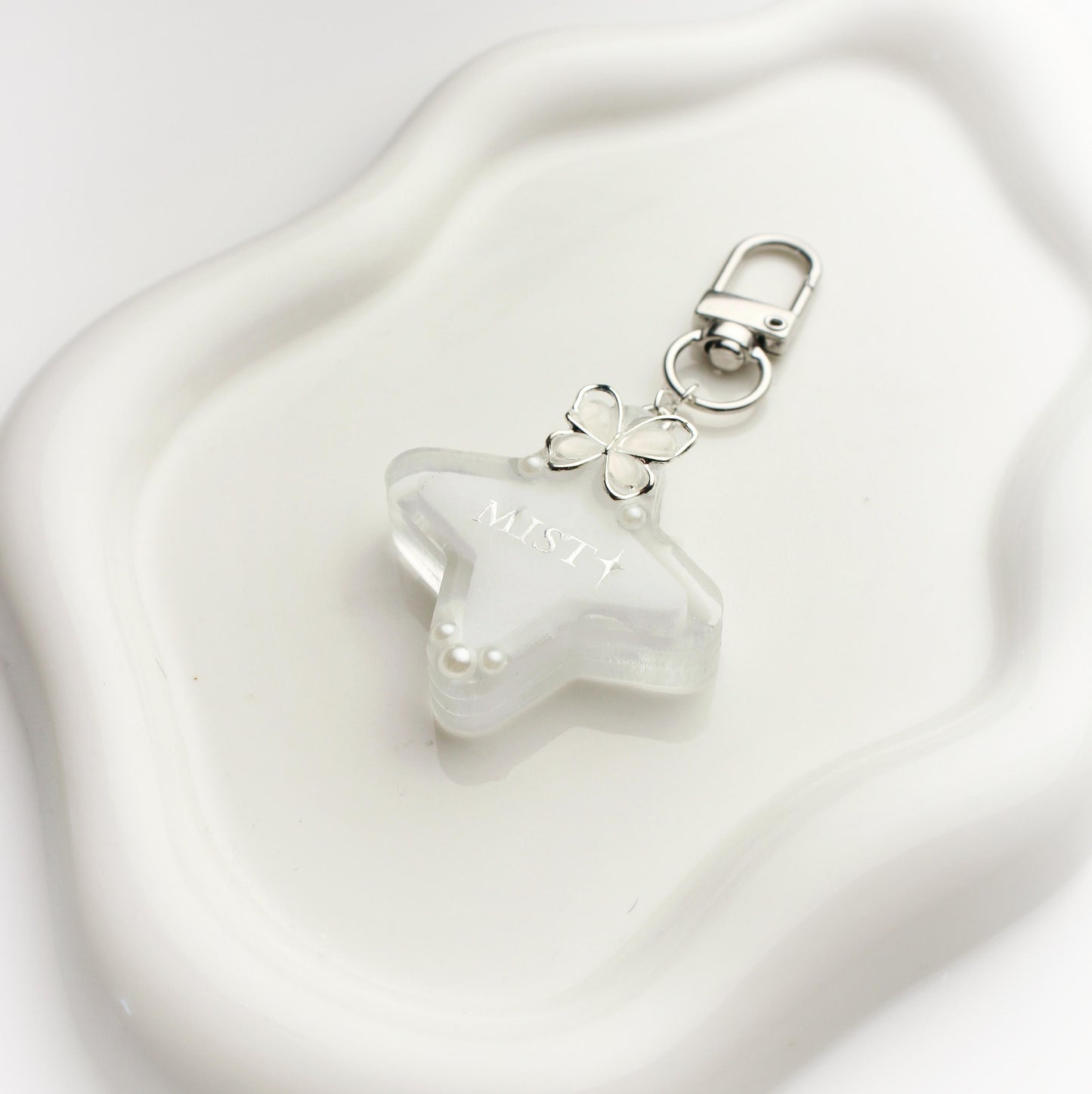 "Mist" star keychain