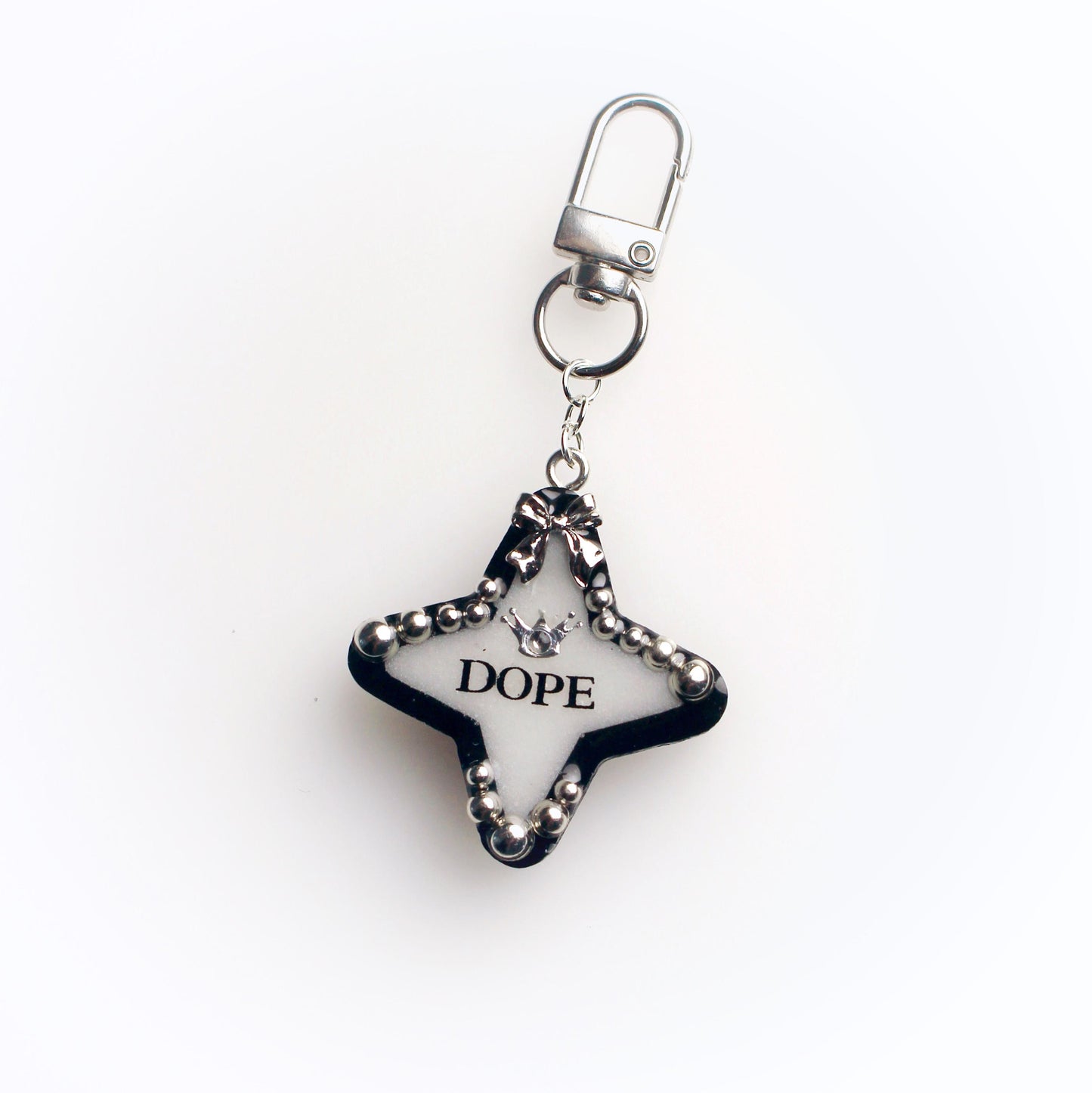 "Dope" star keychain