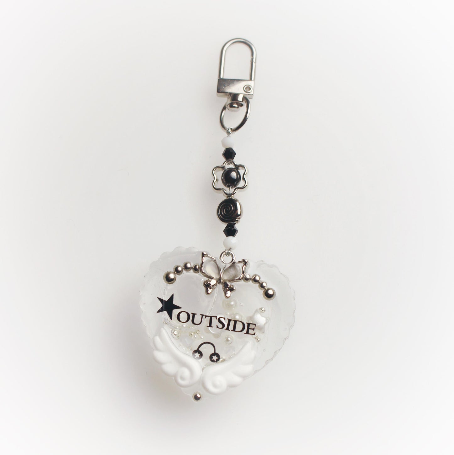 "Outside" resin shaker