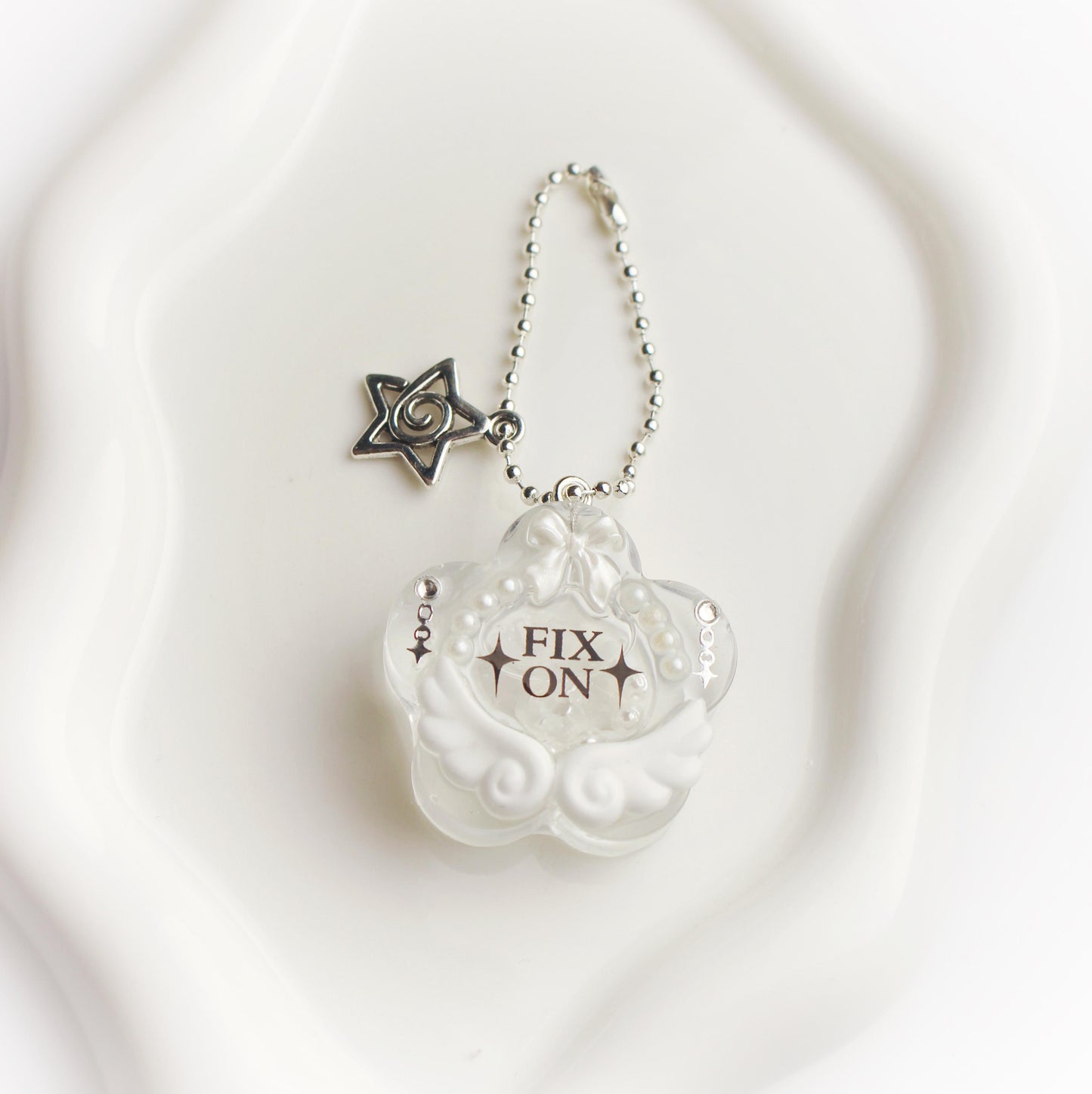 "Fix on" resin shaker