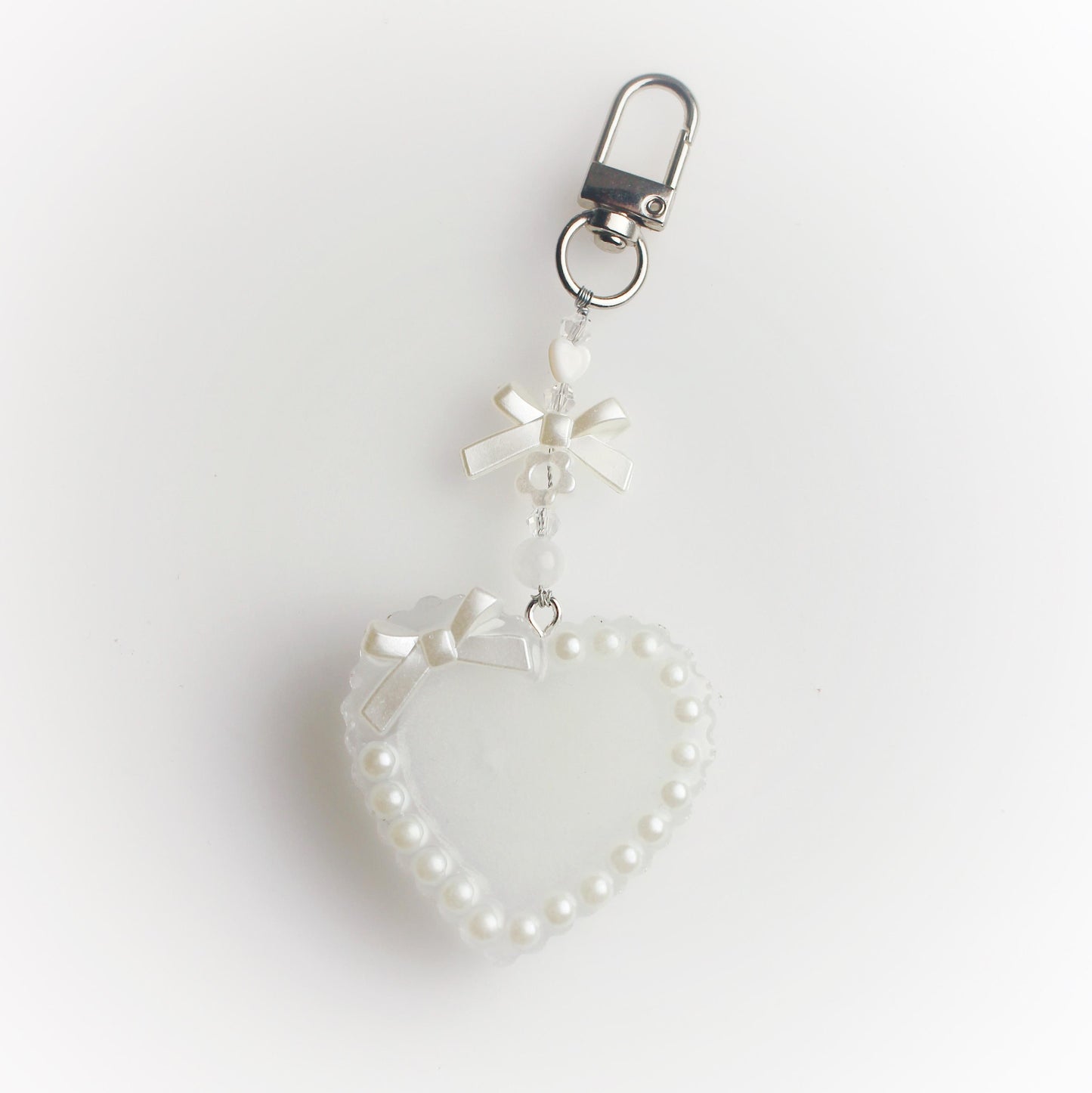 Custom heart keychain