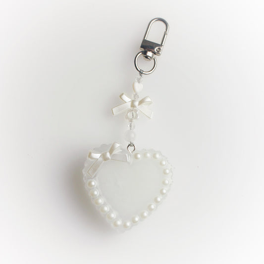 Custom heart keychain