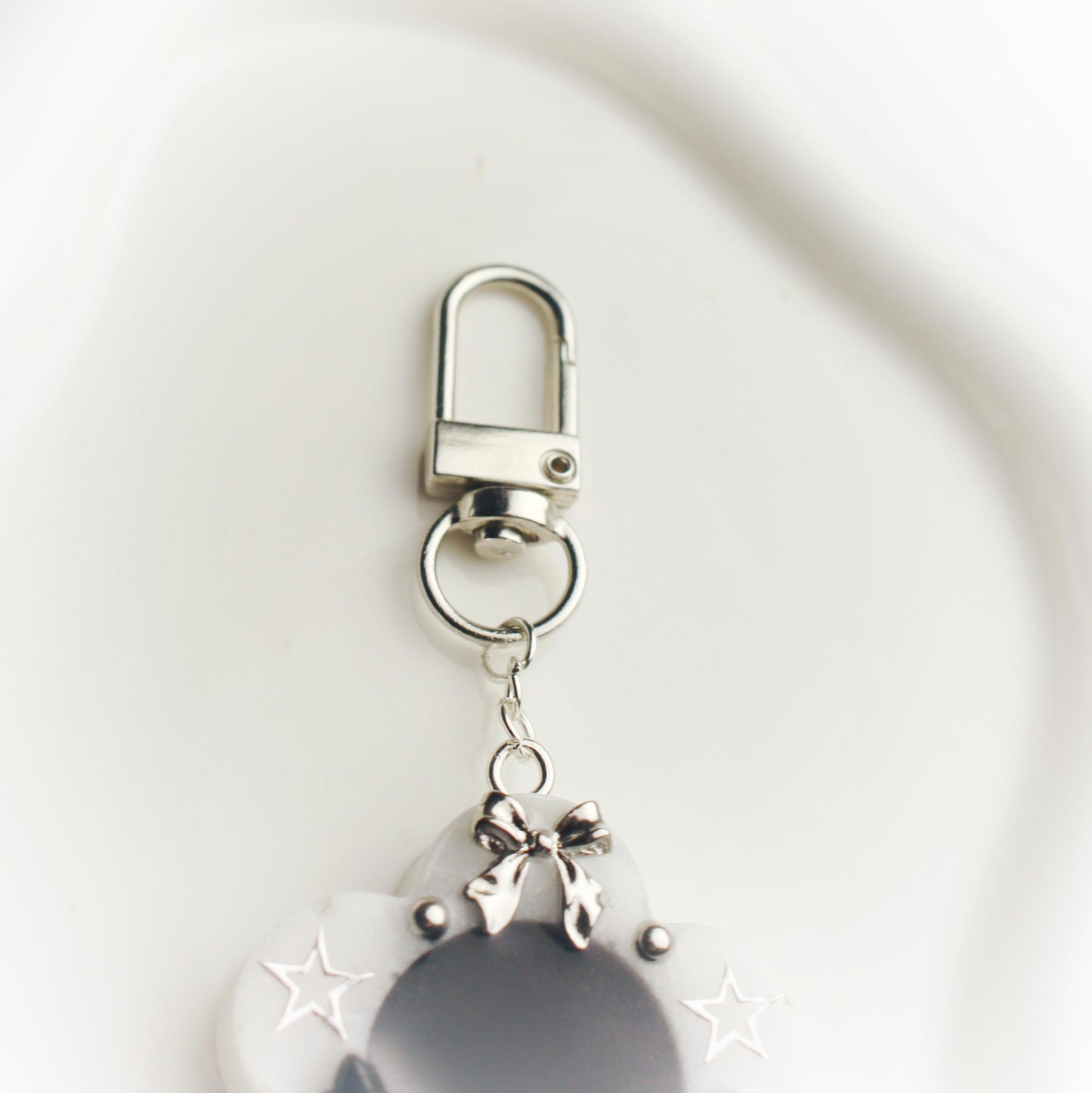 Custom flower keychain