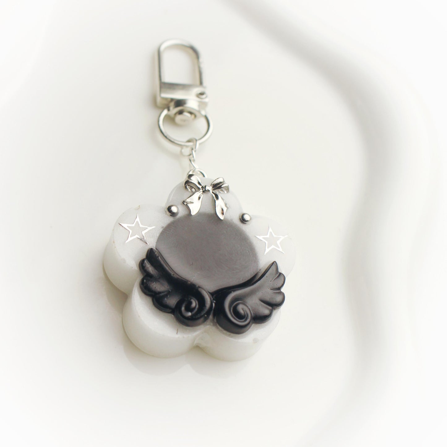 Custom flower keychain