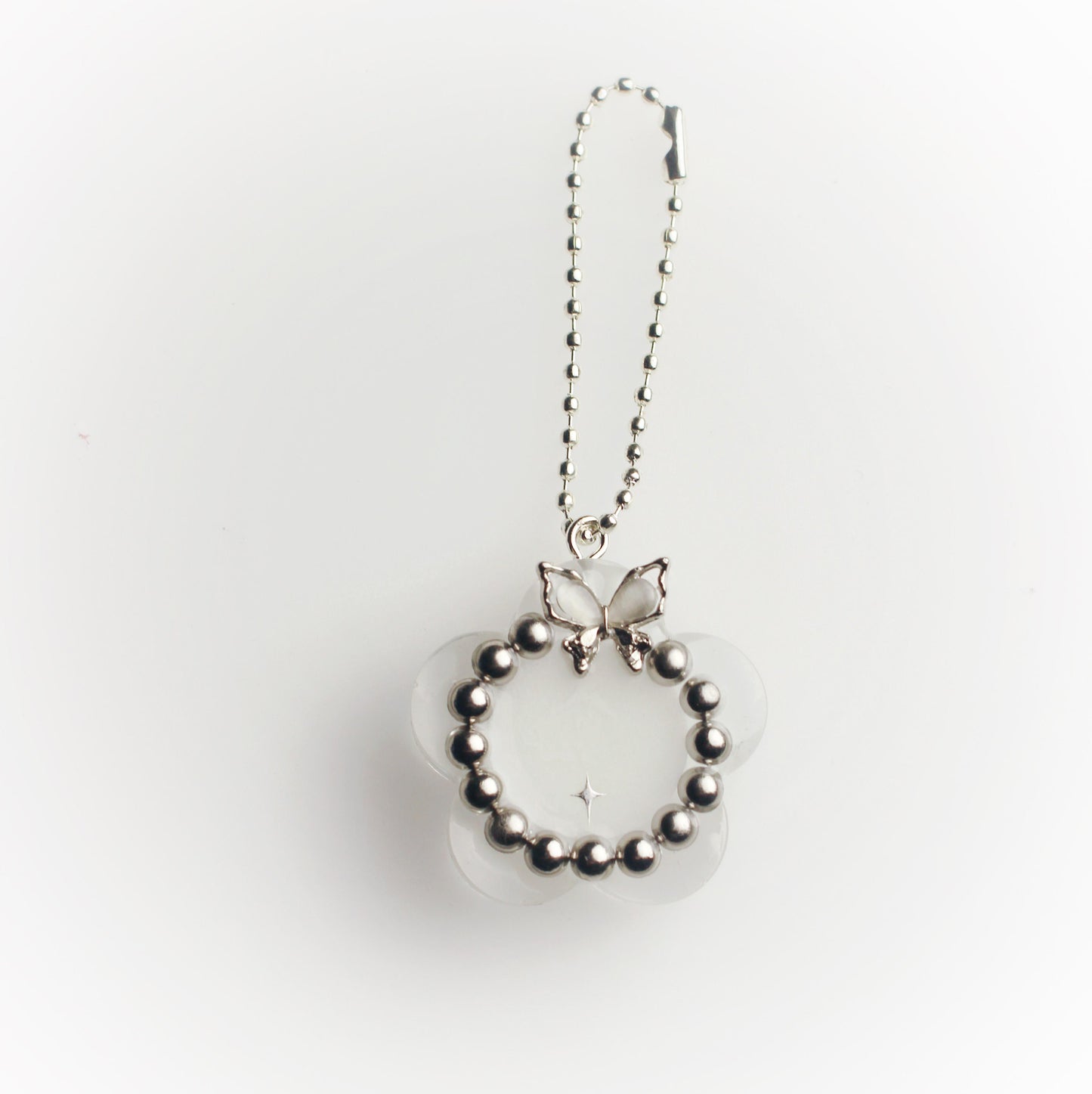 Custom flower keychain