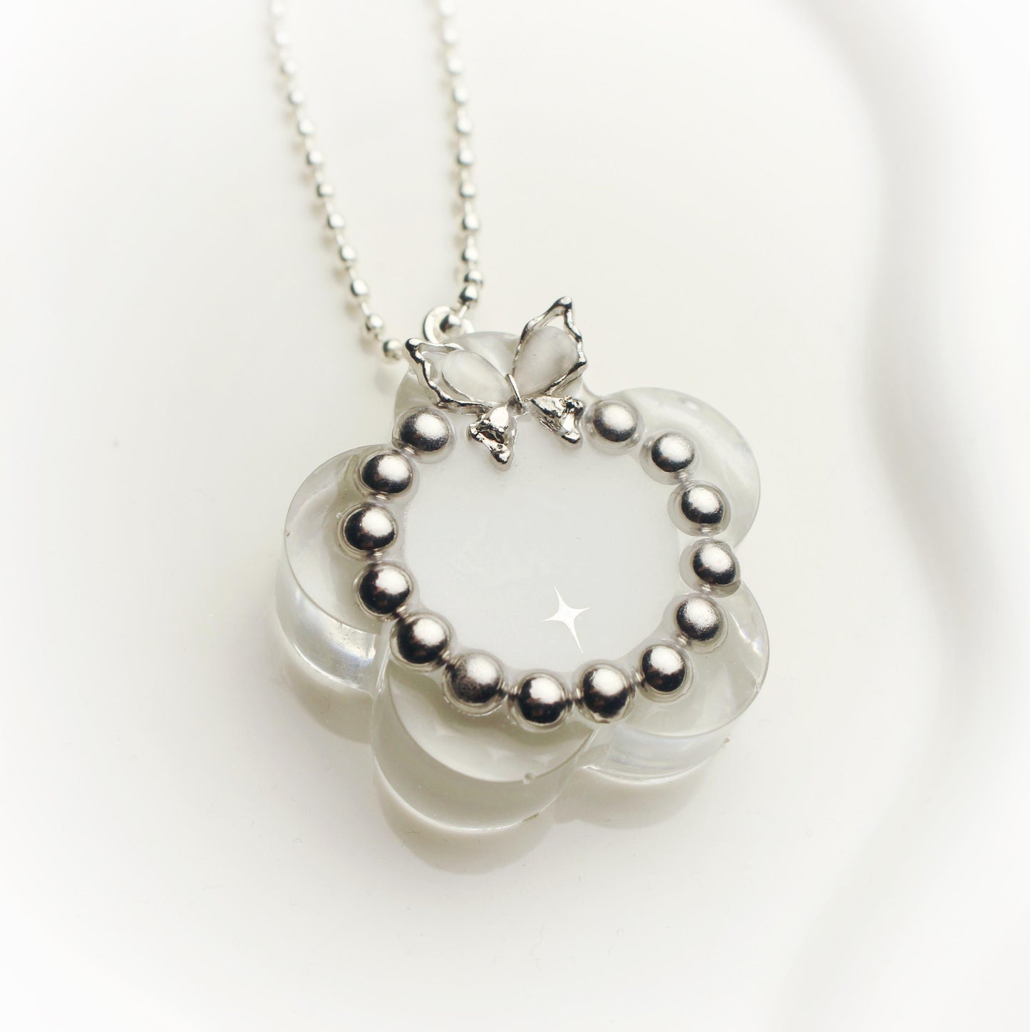 Custom flower keychain