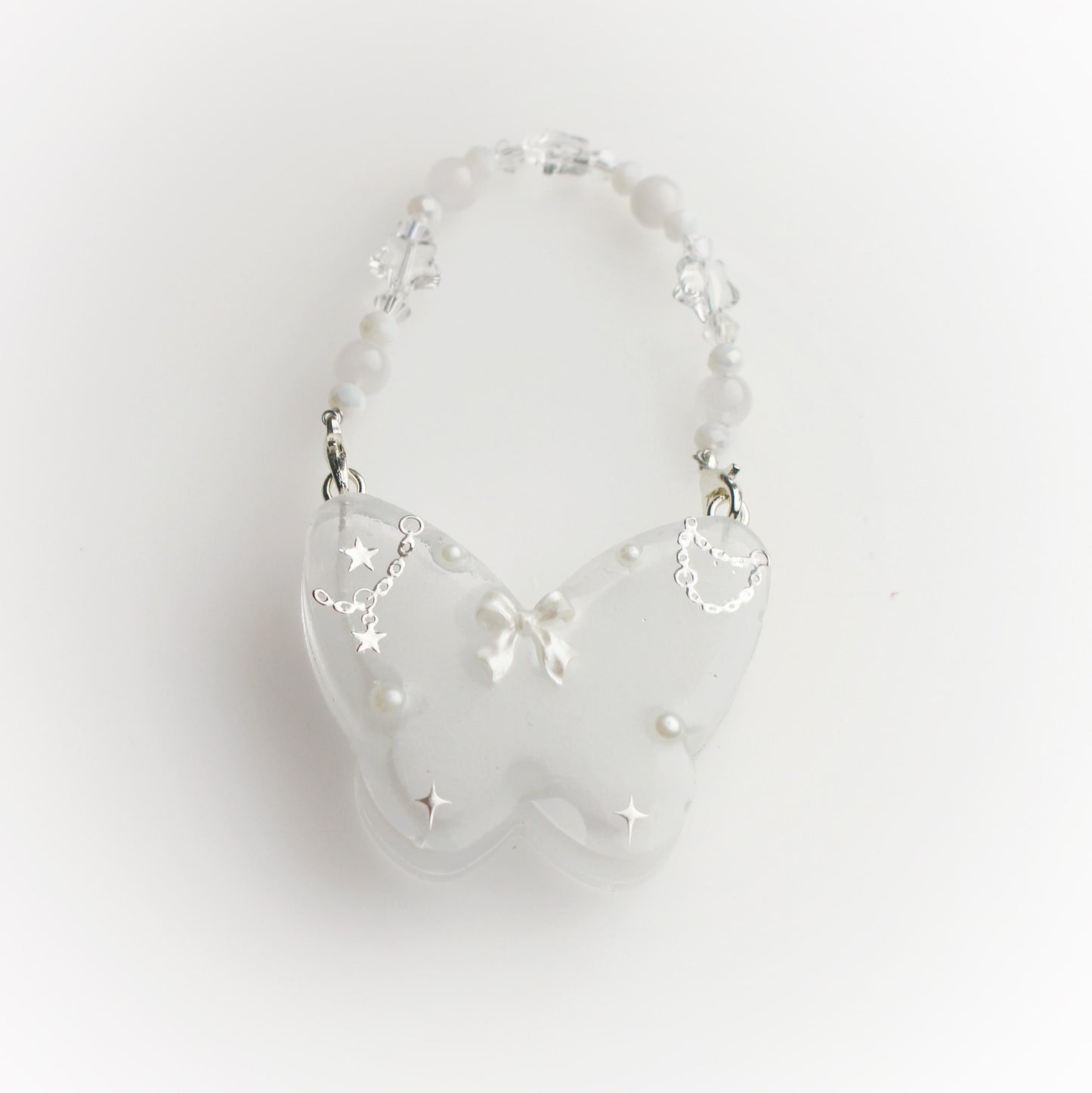 Custom butterfly keychain