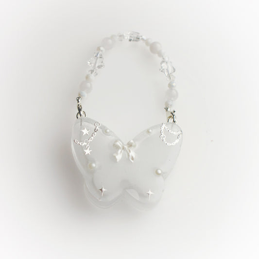 Custom butterfly keychain