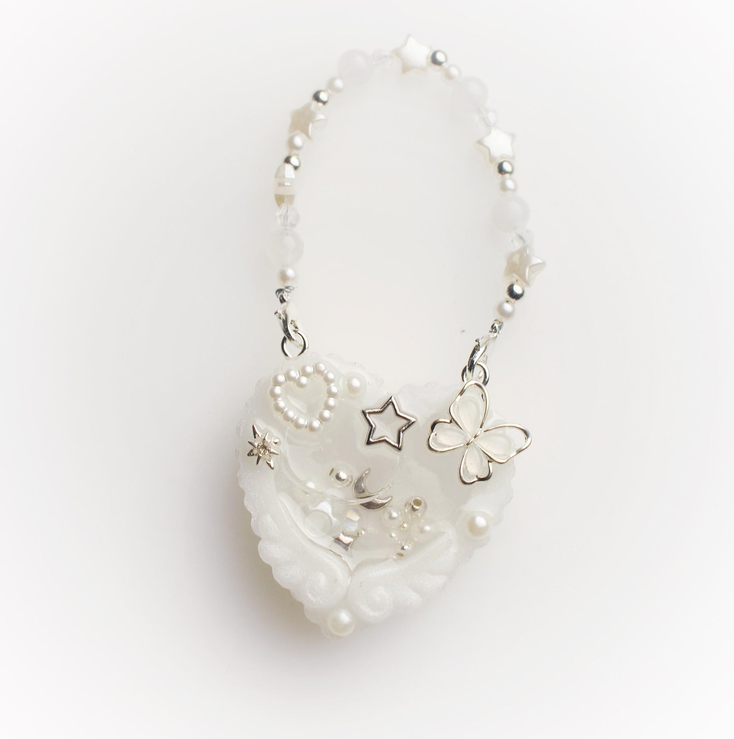 Custom heart resin shaker