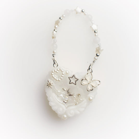 Custom heart resin shaker