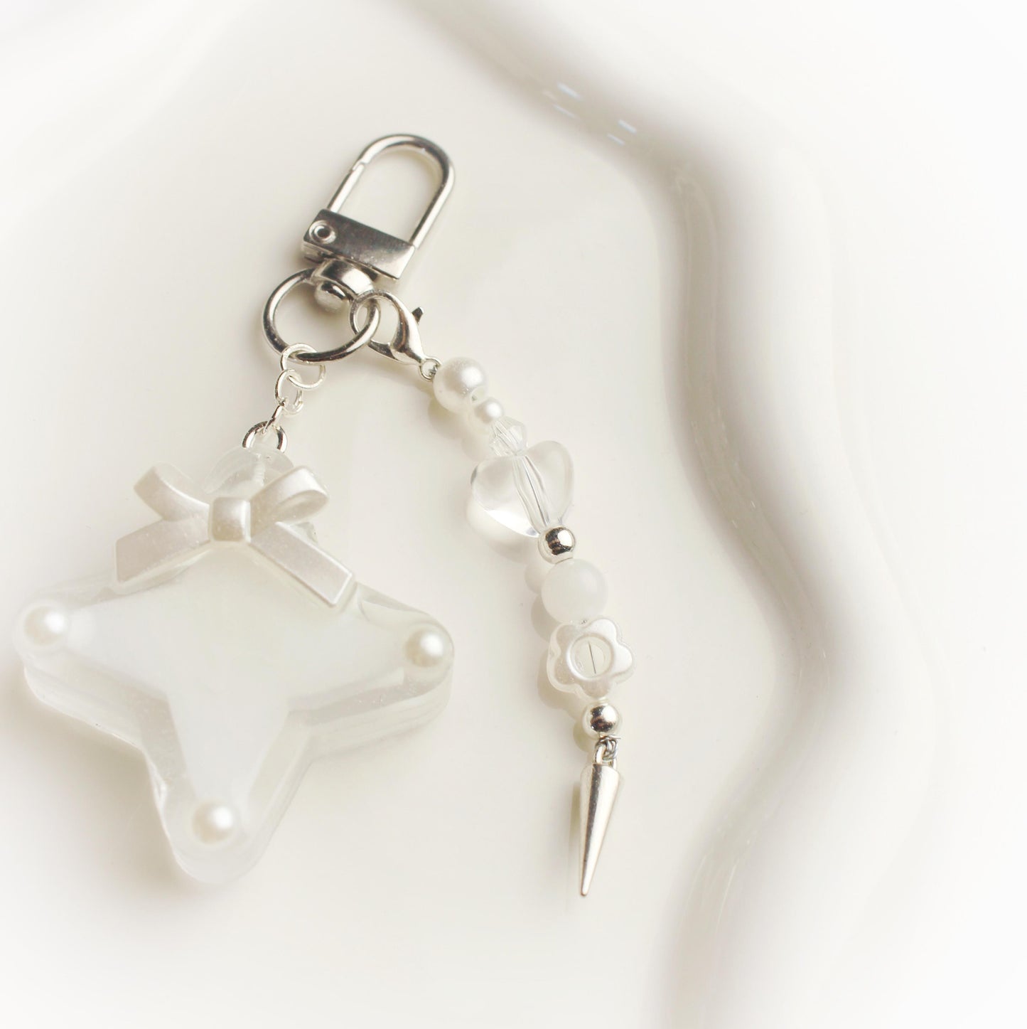 Custom star keychain