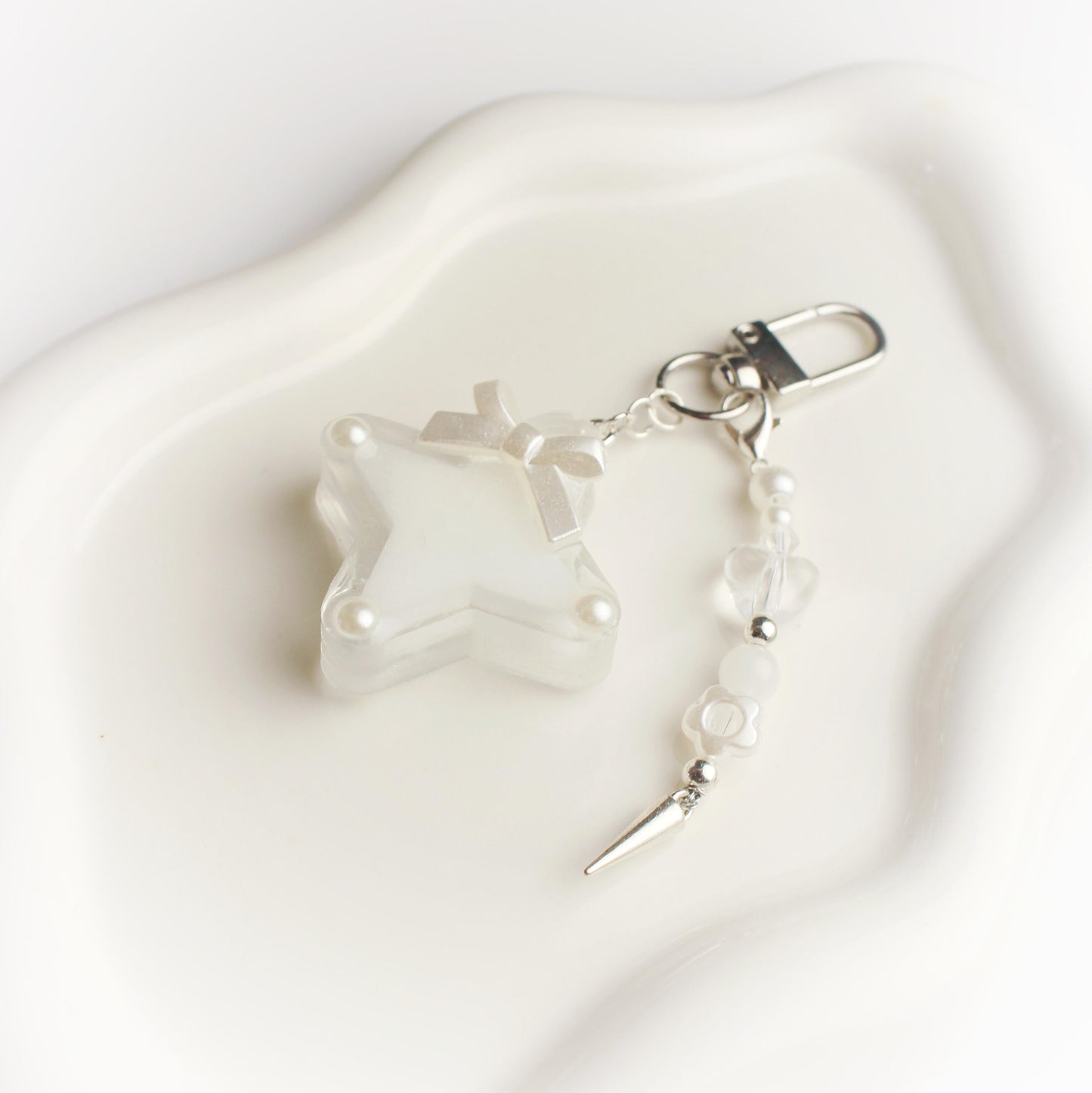 Custom star keychain