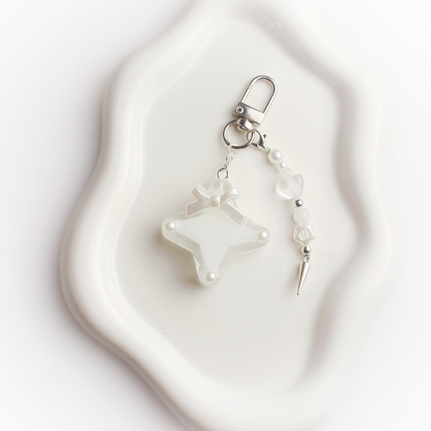 Custom star keychain