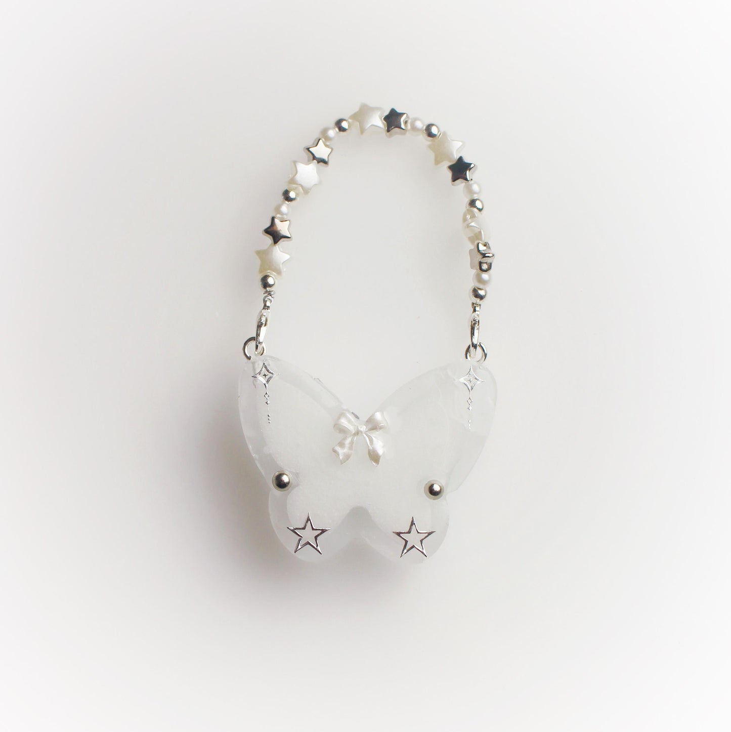 Custom butterfly keychain