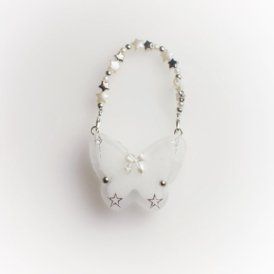 Custom butterfly keychain