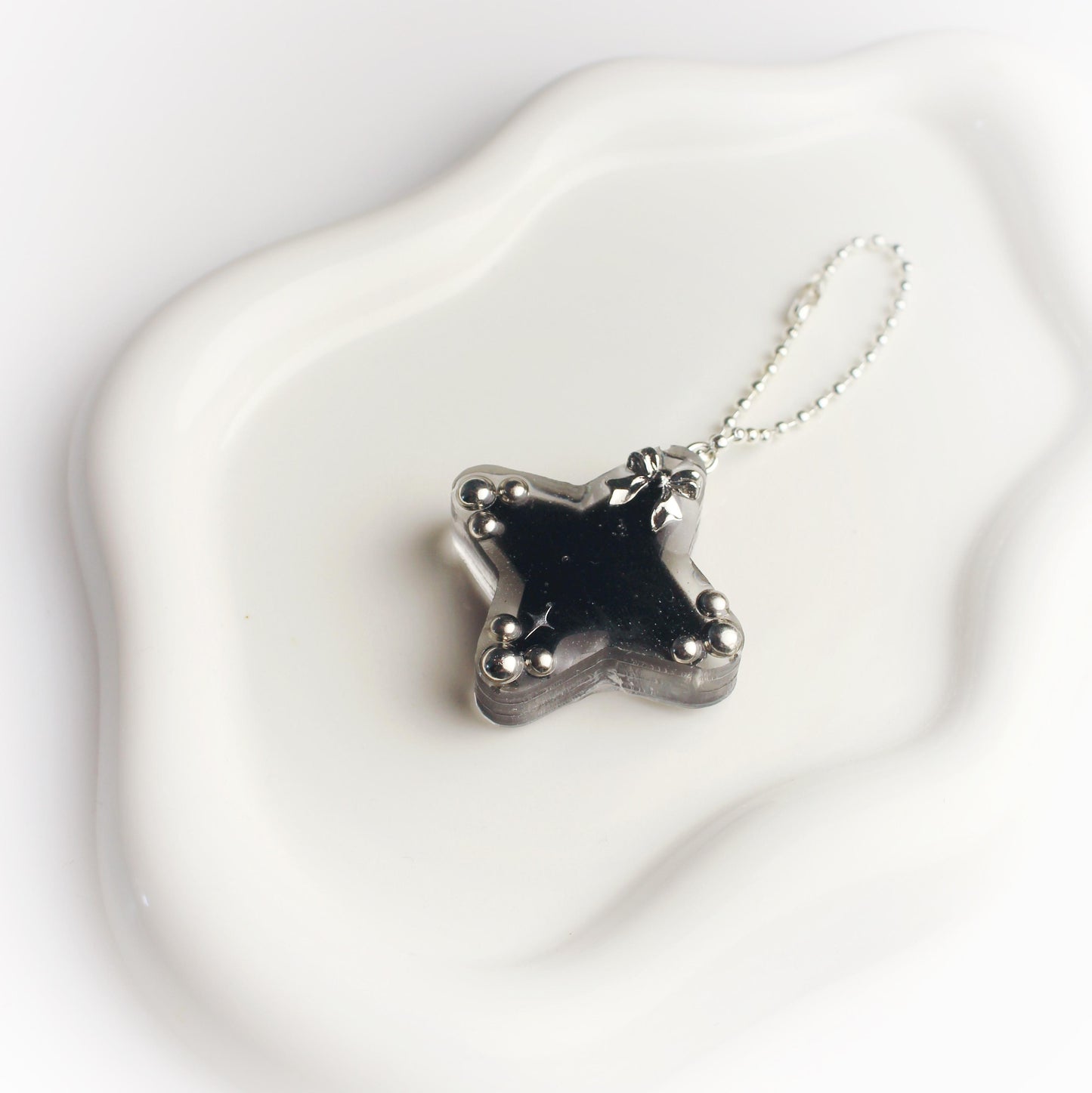 Custom star keychain