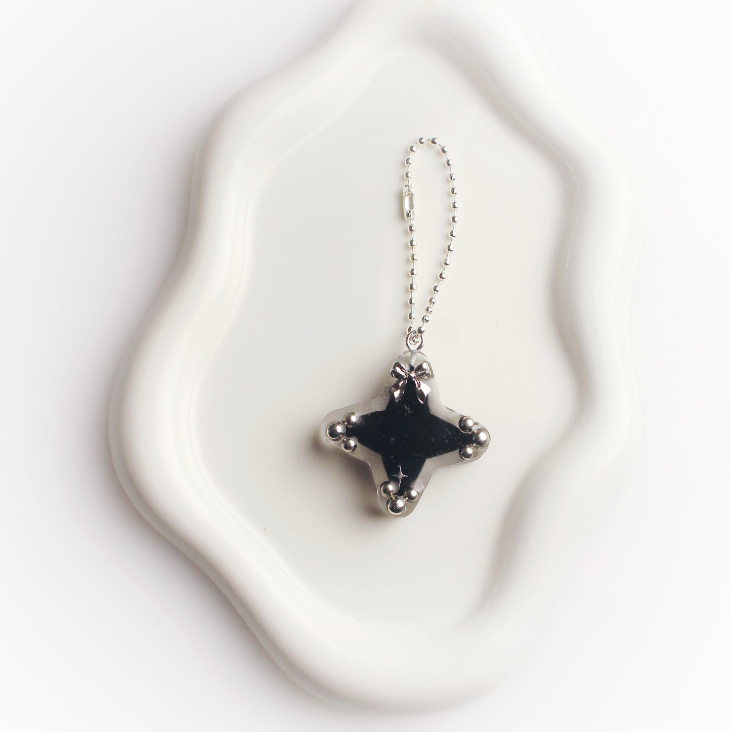 Custom star keychain